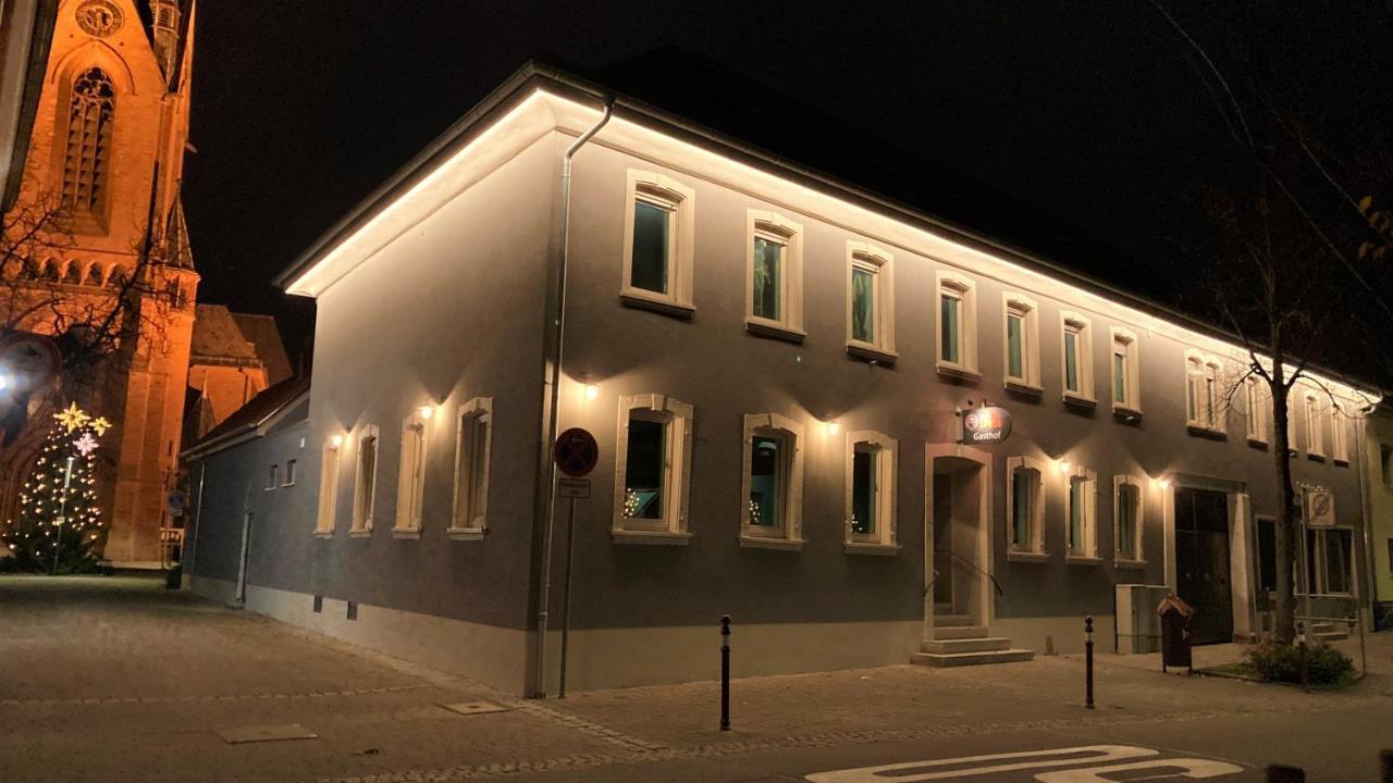 Hotel BürgerhausLöwen Philippsburg Exterior foto